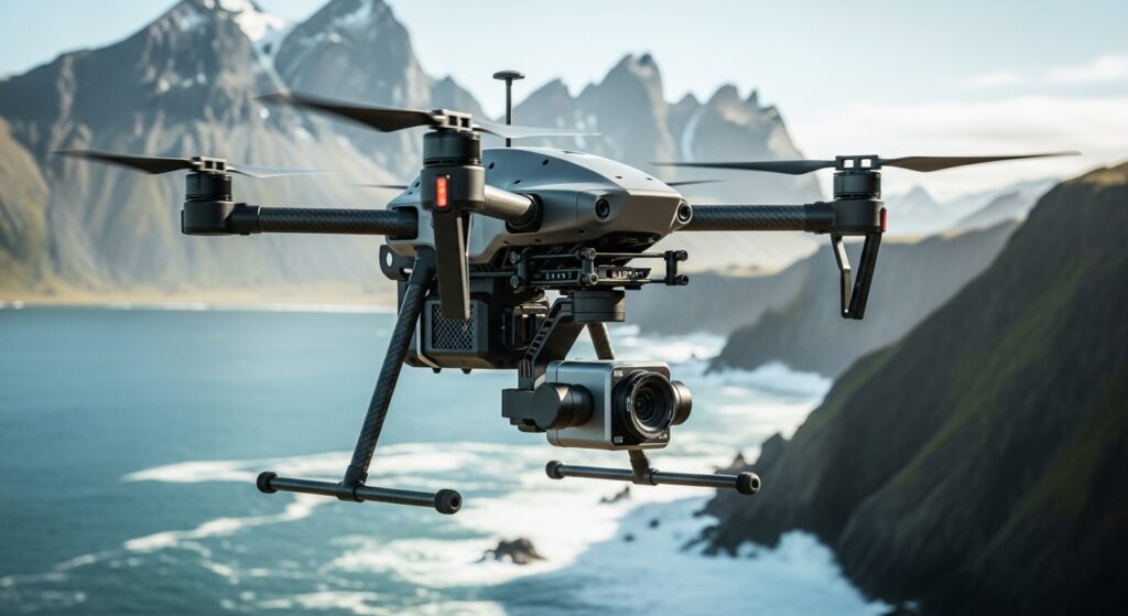 Drone com câmera estabilizada ideal para fotos e vídeos em 2026