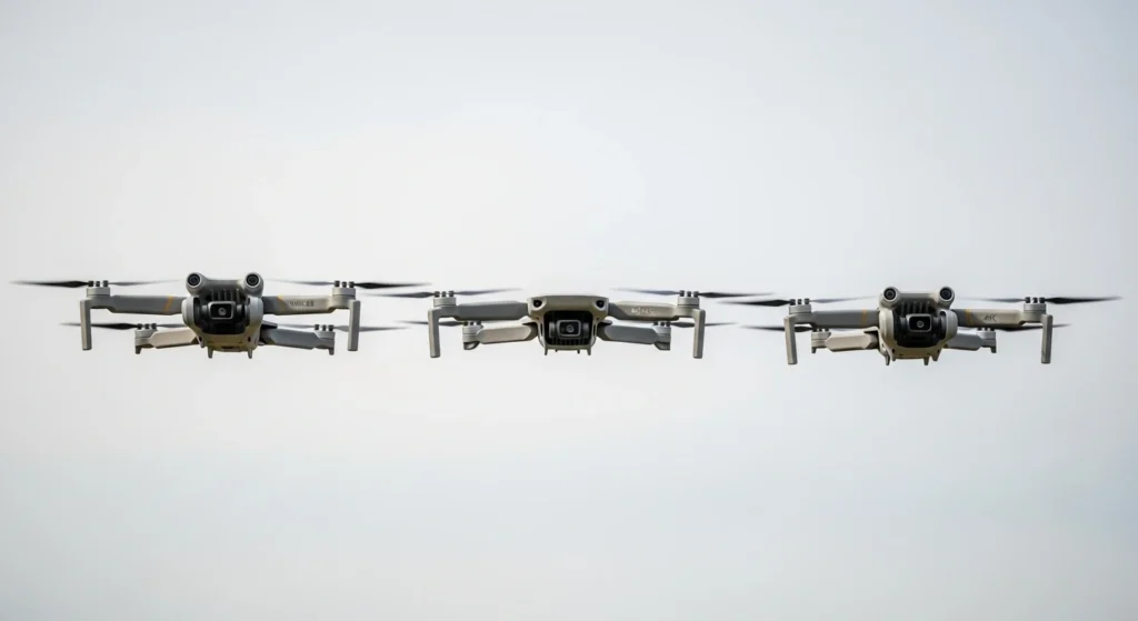 drone para iniciantes em 2026 comparativo dji mini 2 se mini 3 mini 4k