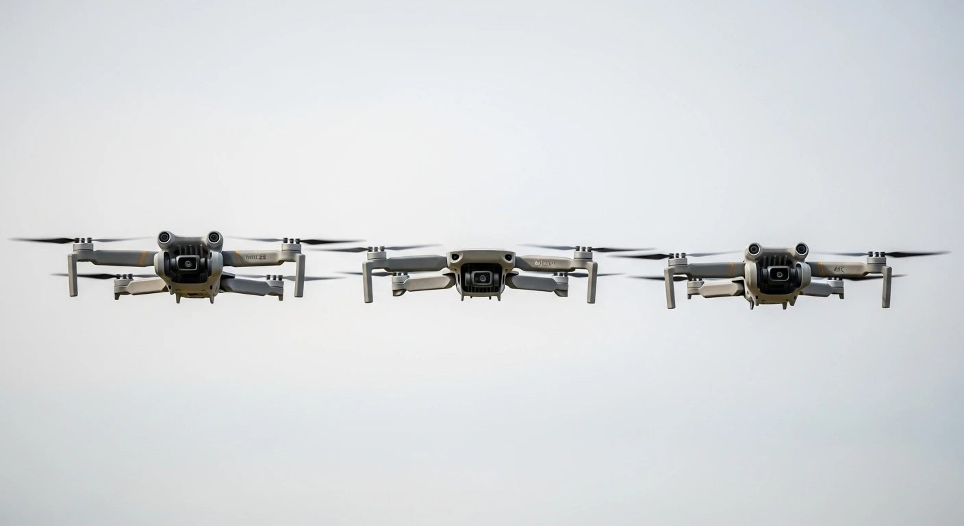 drone para iniciantes em 2026 comparativo dji mini 2 se mini 3 mini 4k